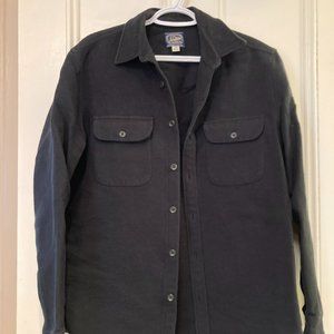 J Crew felted wool (cotton?) over shirt